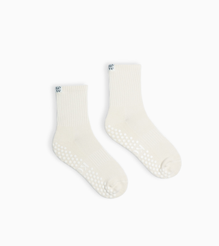 Cream - Les Basics Grip Socks Pilates