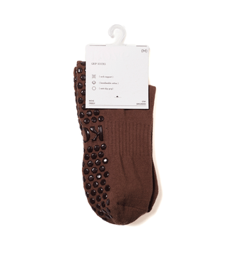 Espresso - Les Basics Grip Socks Pilates