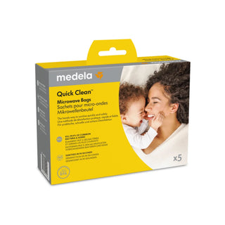 Medela Quick Clean Micro-Steam Bags – Pack of 5 Bags