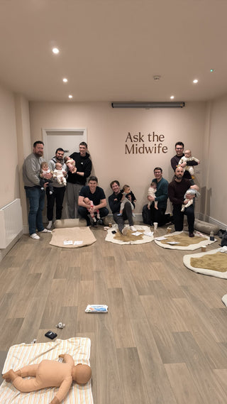 Dads Baby Massage class