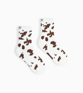 Cow Print - Grip Socks Pilates